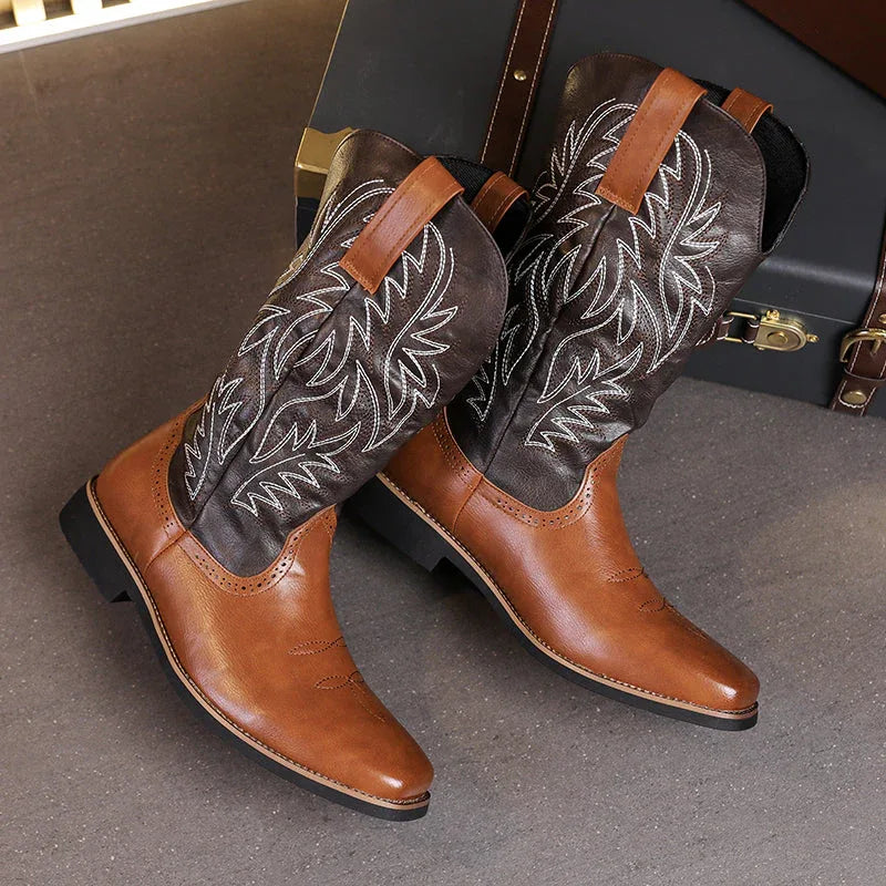 LUW Western Heritage Boots - Luxuryurbanwear