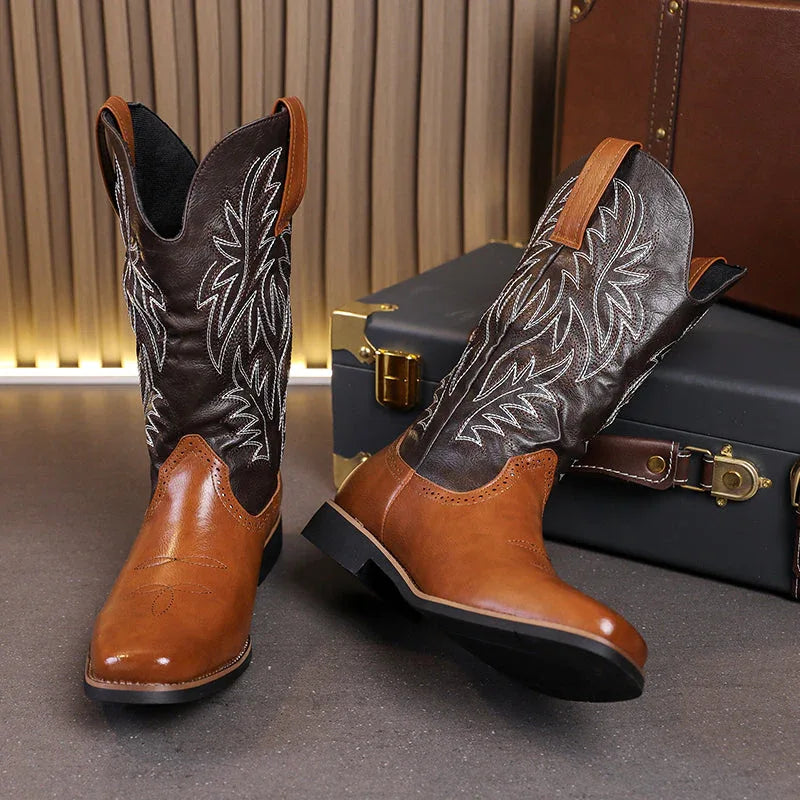 LUW Western Heritage Boots - Luxuryurbanwear