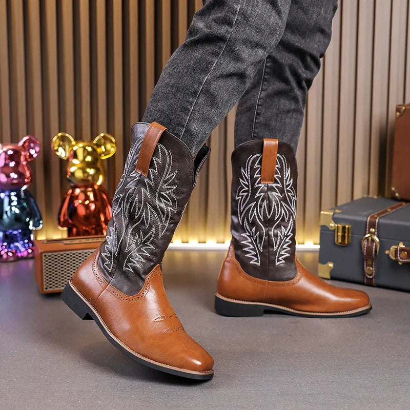 LUW Western Heritage Boots - Luxuryurbanwear