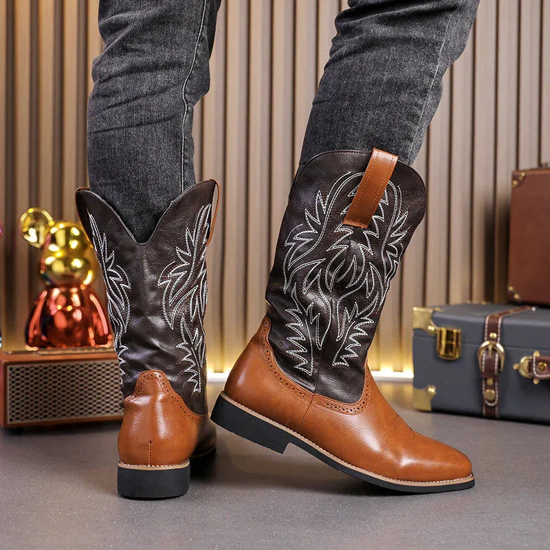 LUW Western Heritage Boots - Luxuryurbanwear