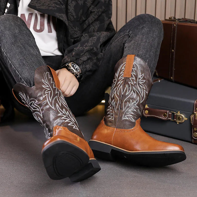 LUW Western Heritage Boots - Luxuryurbanwear