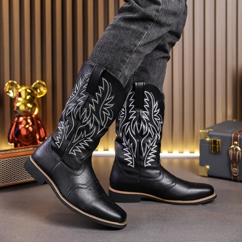 LUW Western Heritage Boots - Luxuryurbanwear