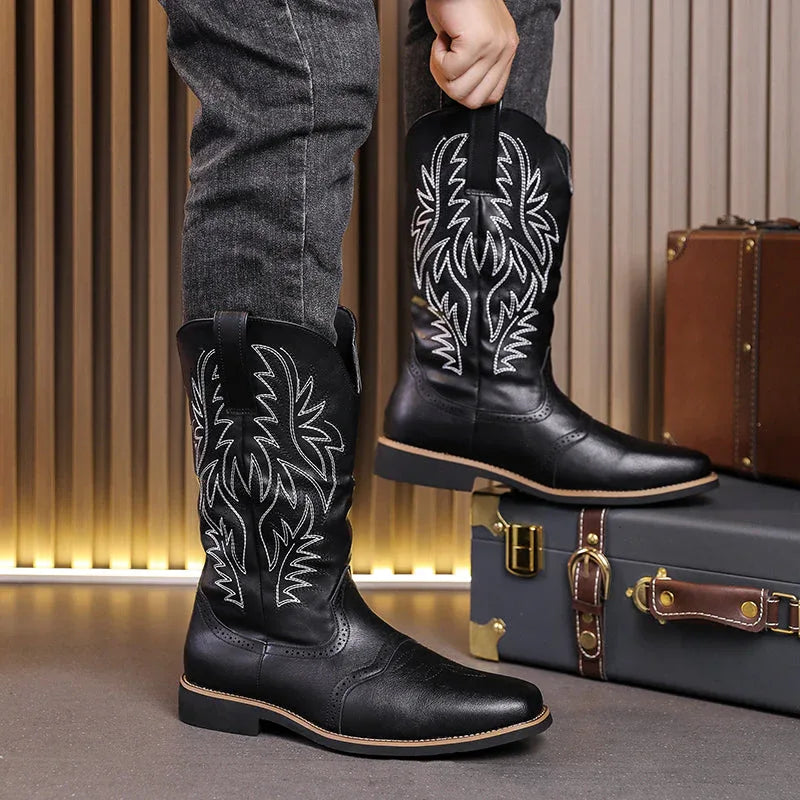LUW Western Heritage Boots - Luxuryurbanwear