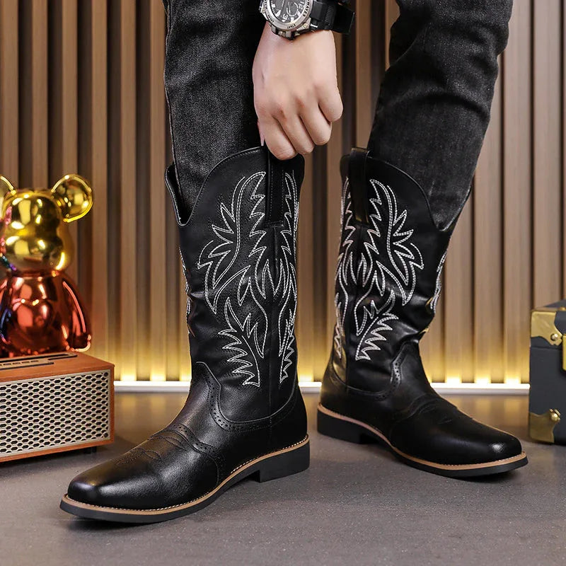 LUW Western Heritage Boots - Luxuryurbanwear