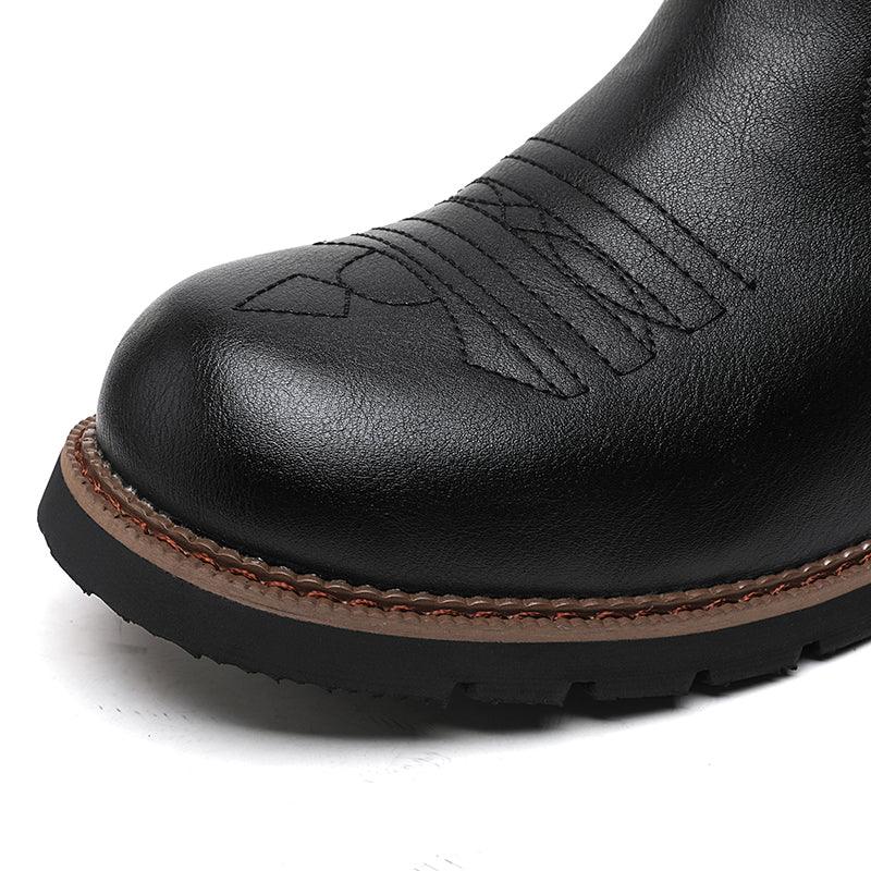 LUW Camo Western Cowboy Boots - Luxuryurbanwear