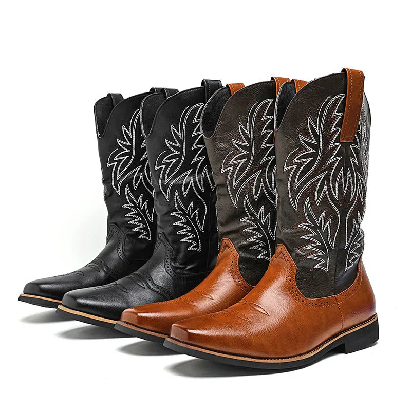 LUW Western Heritage Boots - Luxuryurbanwear