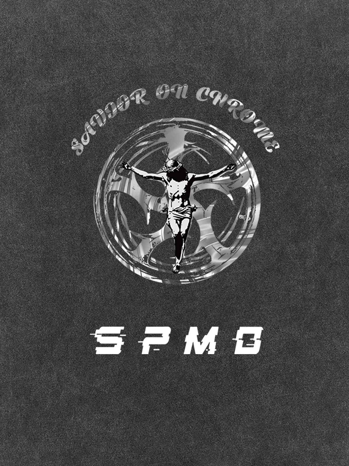 SAVIOR ON CHROME Graphic Hoodie