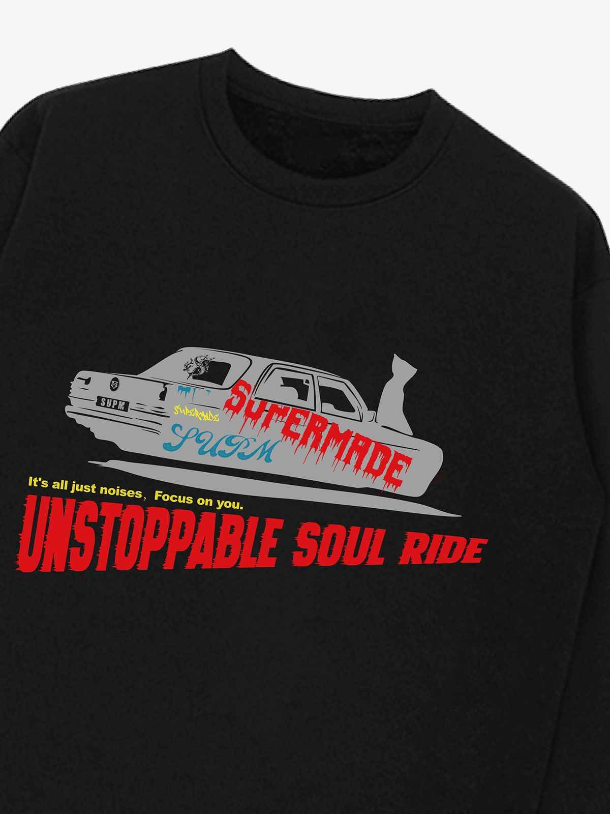 Unstoppable Soul Ride Graphic Sweatshirt