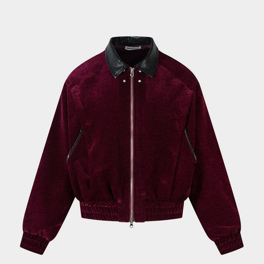 Retro Velvet | Luxury Lapel Jacket - Luxuryurbanwear