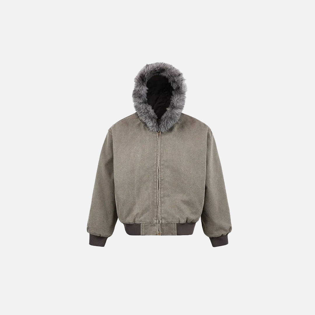 Hip Hop Retro Hooded Padded Parkas Jacket - Luxuryurbanwear