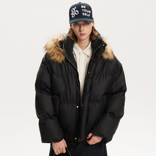 Urban Padded | Fur Hooded Puffer Jacket - Luxuryurbanwear