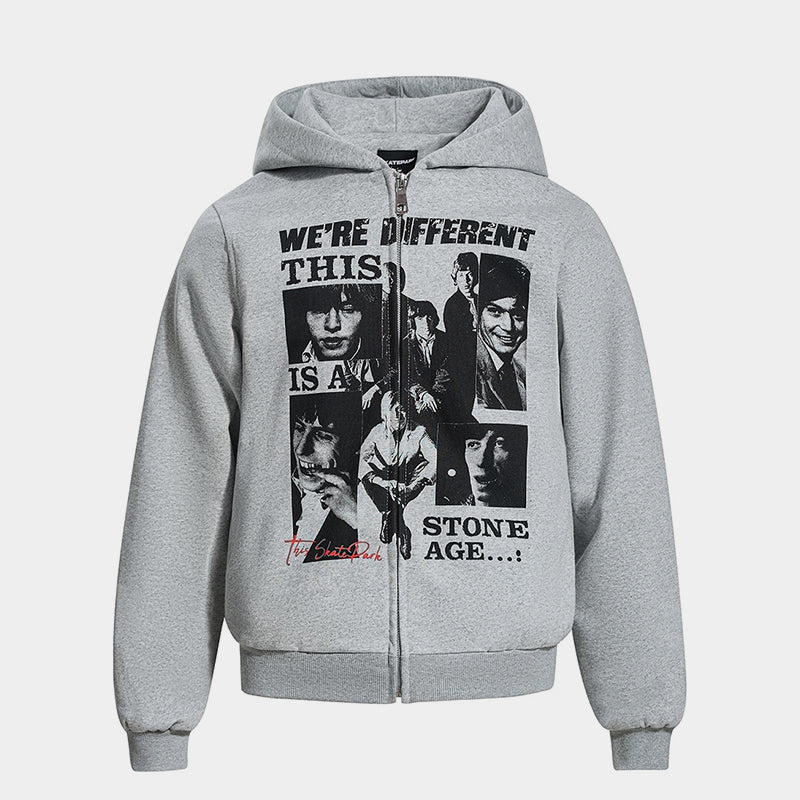 Retro Character Pullover | Zip Up Hoodie - Luxuryurbanwear
