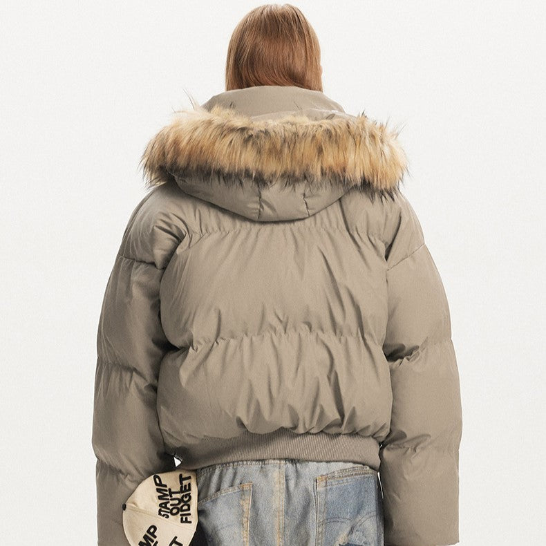 Urban Padded | Fur Hooded Puffer Jacket - Luxuryurbanwear