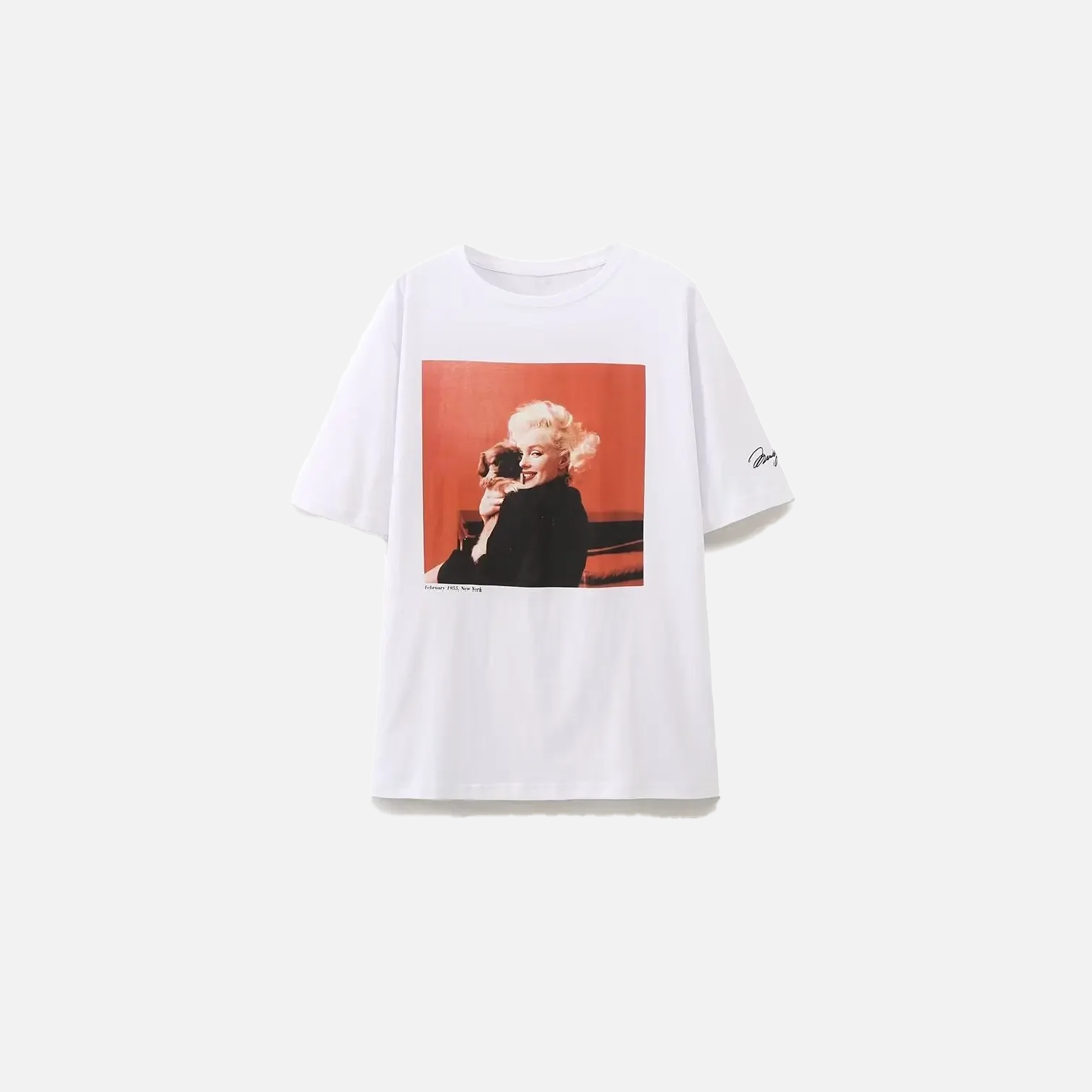 Vibrant Print Cotton Oversized T-Shirt - Luxuryurbanwear