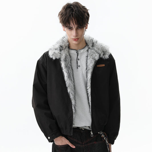 Warm Minimalist | Fleece-Lined Jacket - Luxuryurbanwear