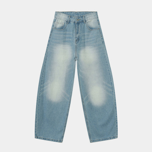 Vintage Denim | Baggy Barrel Jeans - Luxuryurbanwear