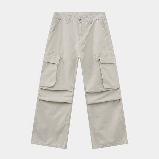 Multi-Ppocket | Wide Cargo Pants - Luxuryurbanwear