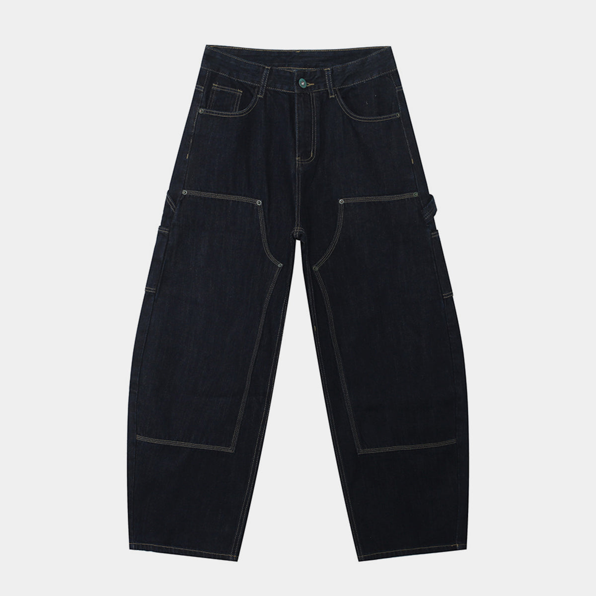 Washed Line | Cargo Baggy Jeans - Luxuryurbanwear