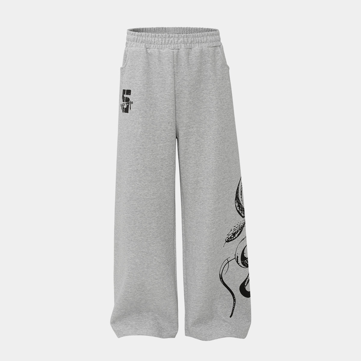 Snake Print | Baggy Sweatpants - Luxuryurbanwear
