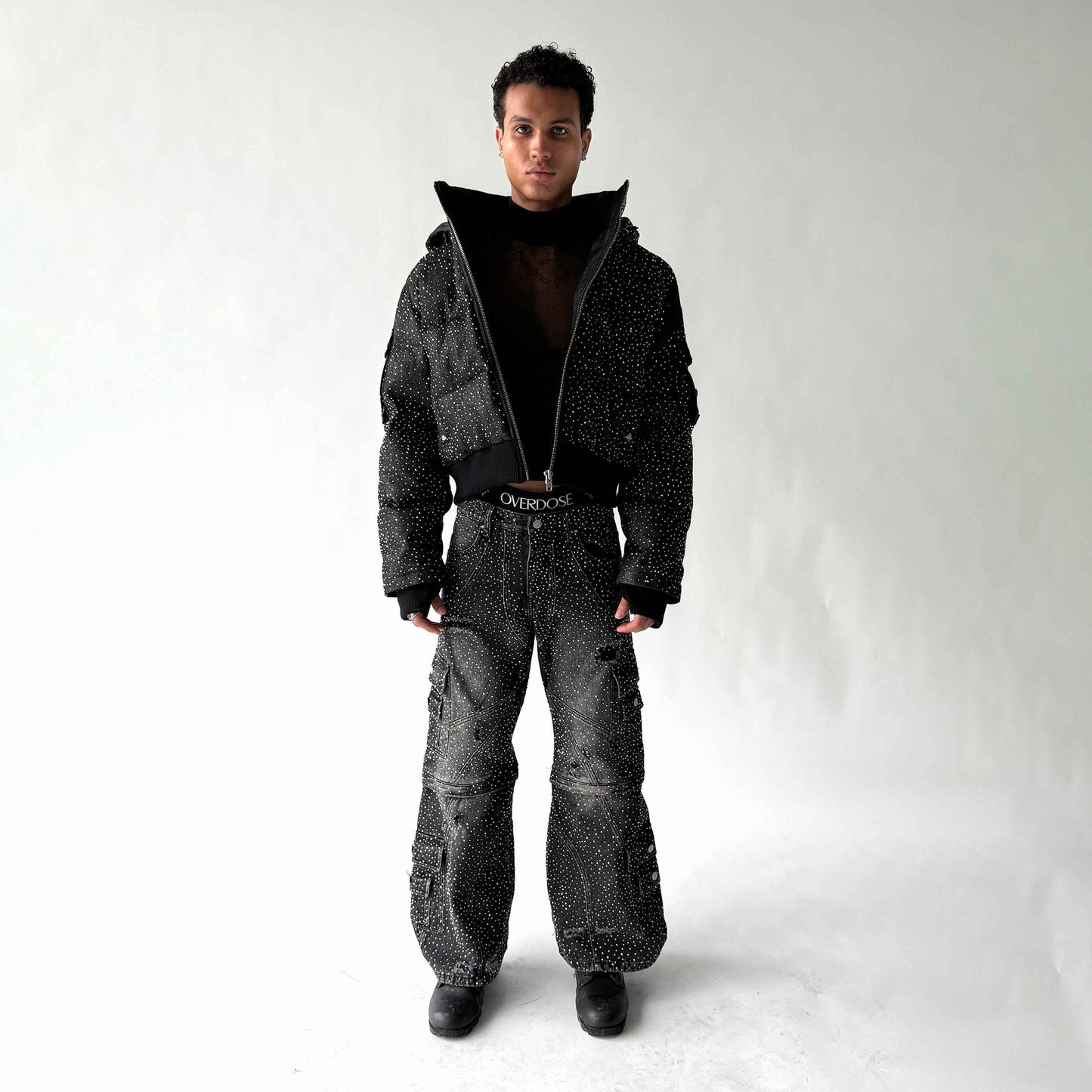 "DRKCRYSTL" TRNSFRMR DENIM