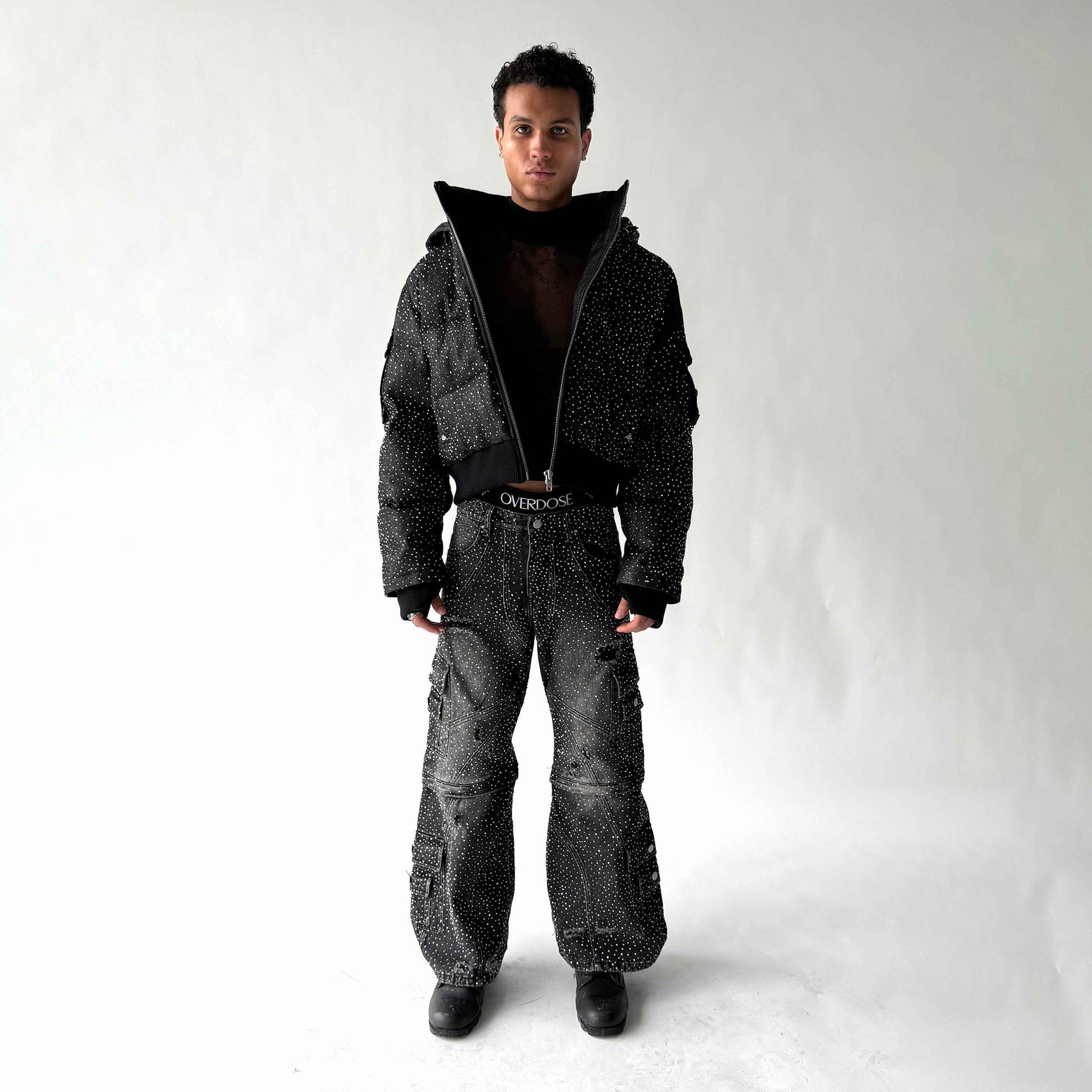 "DRKCRYSTL" TRNSFRMR DENIM