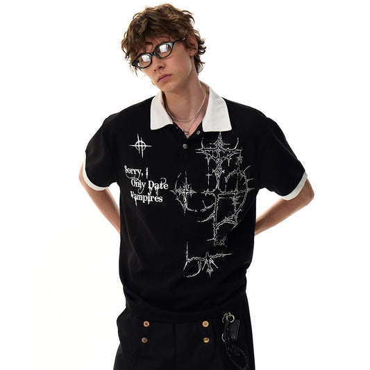 Vampire Graphic | Gothic T-Shirt - Luxuryurbanwear