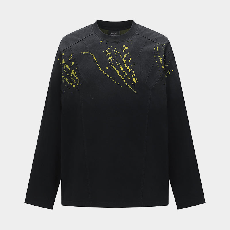 Street Abstract Graffiti | Gradient Sweatshirt - Luxuryurbanwear