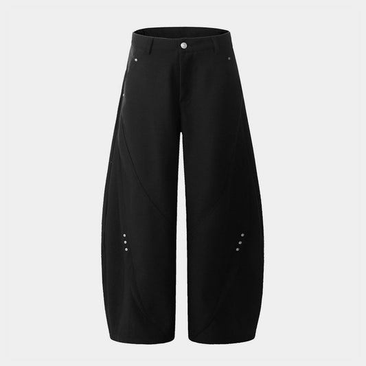 Retro Unisex | Barrel Baggy Pants - Luxuryurbanwear
