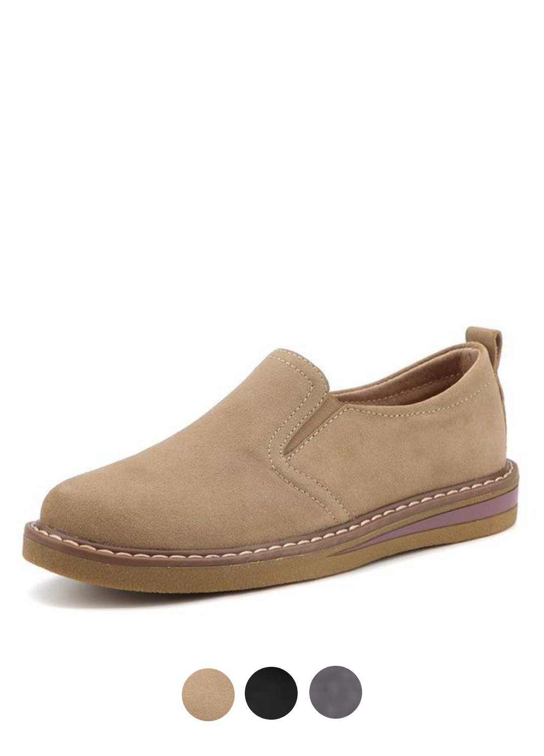 USS Shoes Hanna Women's Loafer Beige Shoes - Luxuryurbanwear