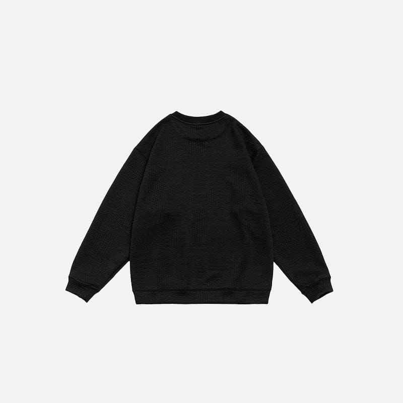 Sweat Solid Embroidered