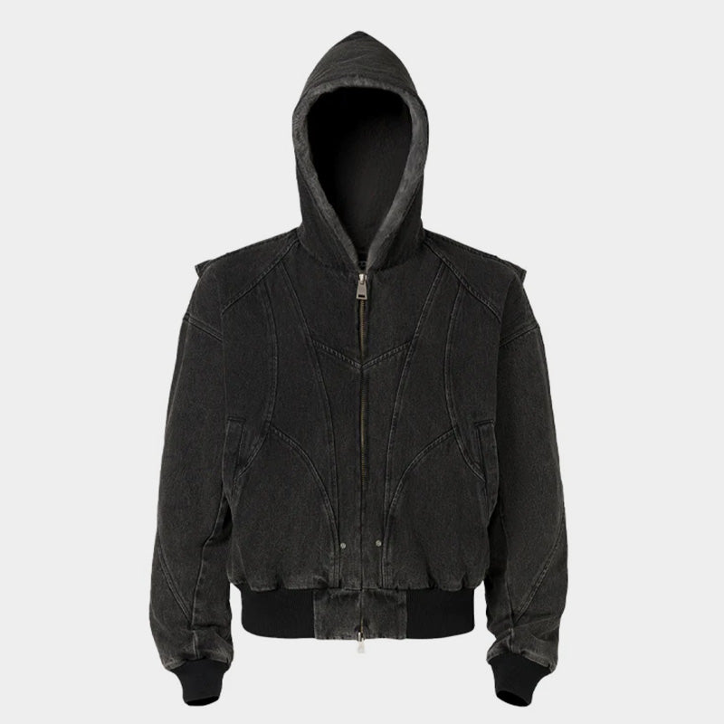 Urban Mono | Hooded Jacket - Luxuryurbanwear