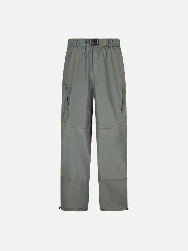 Y2K Oversize Belted Functional Casual Pants - Luxuryurbanwear