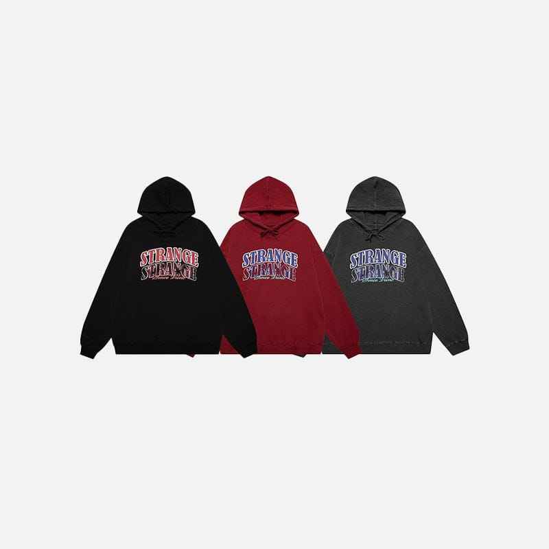 Hoodie 'Strange'