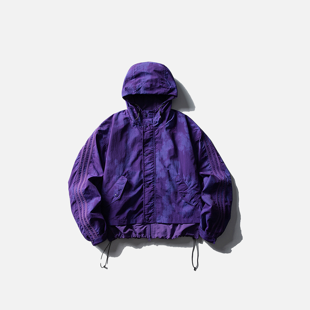 Y2K Mountain Vibe Hooded Outdoor Windbreaker Jacket - Luxuryurbanwear