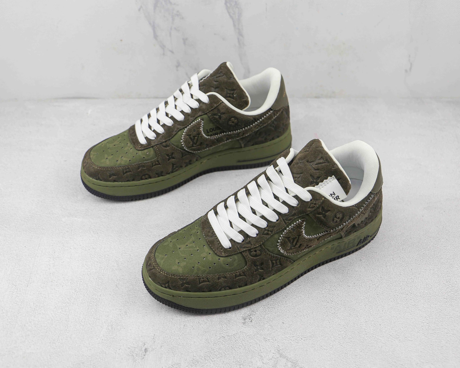 Custom LV x NK Air Force SneakerNational
