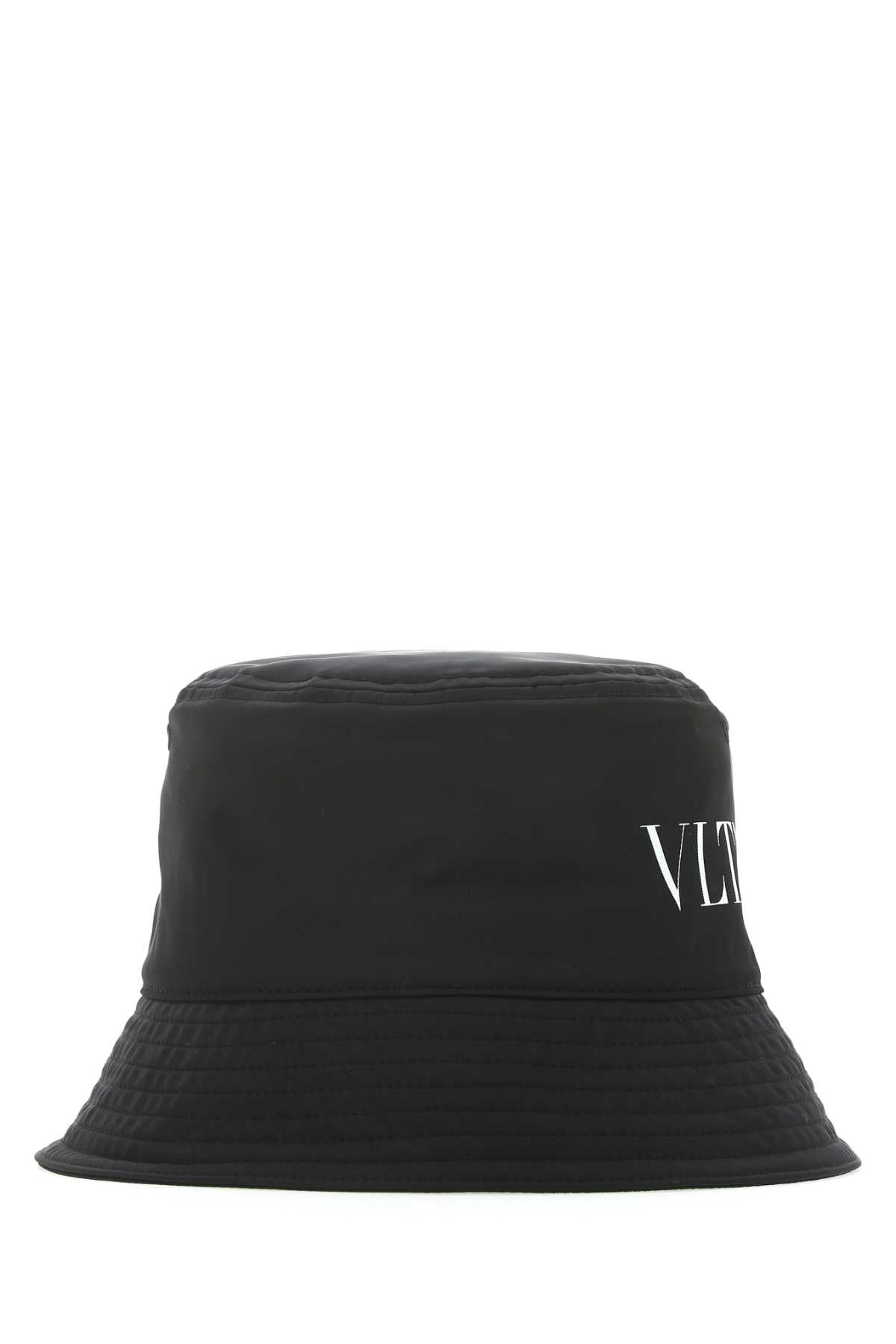 Valentino Garavani Men Black Polyester Hat