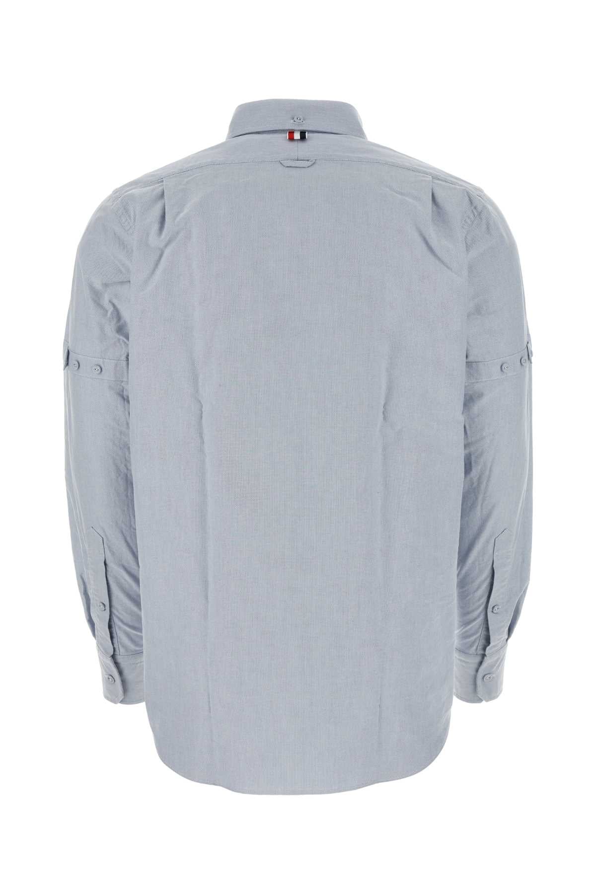 Thom Browne Men Cerulean Oxford Shirt