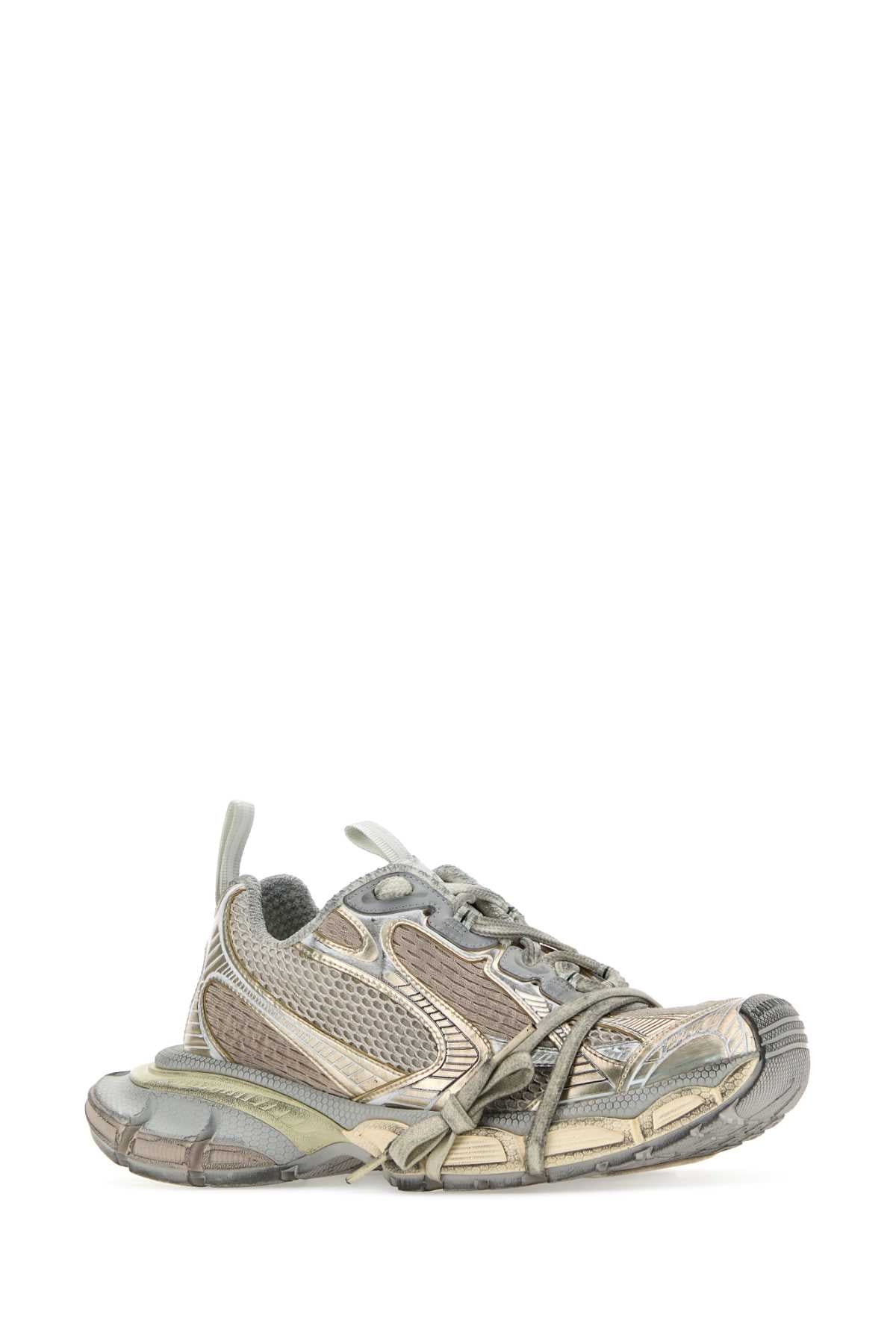 Balenciaga Women Multicolor Mesh And Rubber 3Xl Sneakers