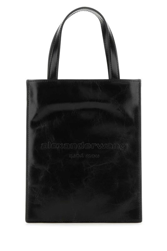 Alexander Wang Women Black Leather Small Pinch Handbag