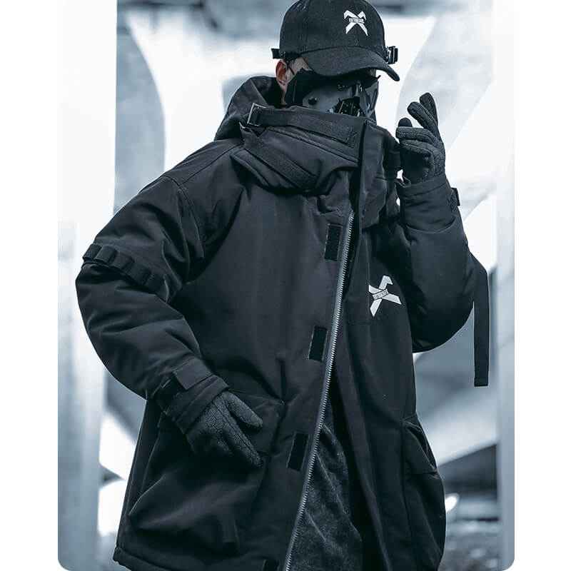 2023 Techwear Hooded Jackets Kurokobe  