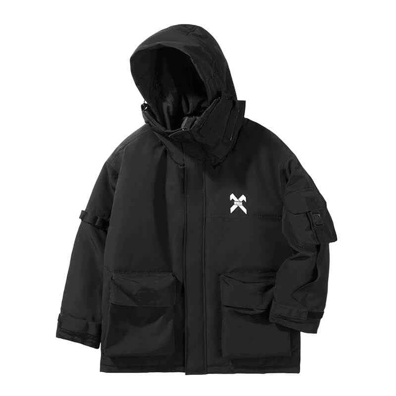 2023 Techwear Hooded Jackets Kurokobe  