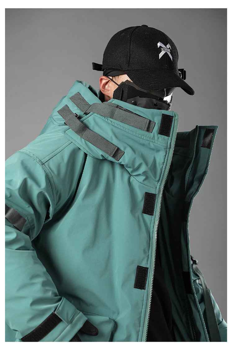 2023 Techwear Hooded Jackets Kurokobe  