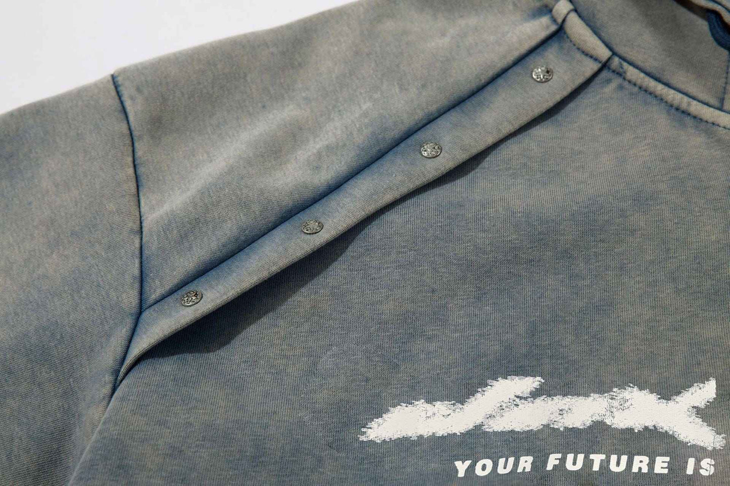 Zip Up Hoodie Omniscient Blue
