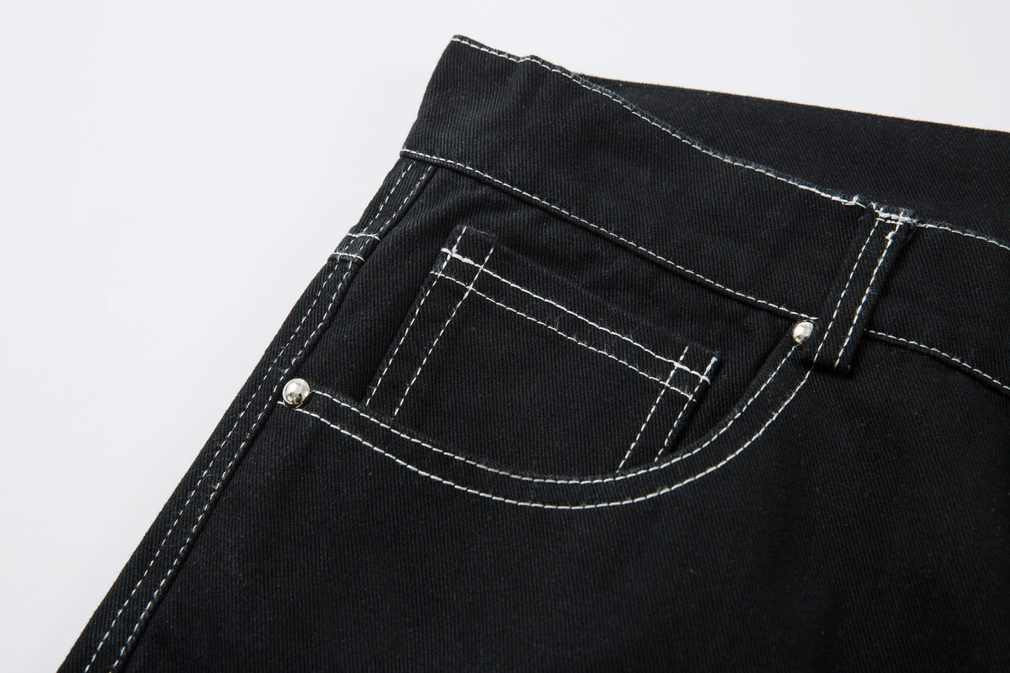 Royal Sigil Embroidery | Denim Jeans - Luxuryurbanwear