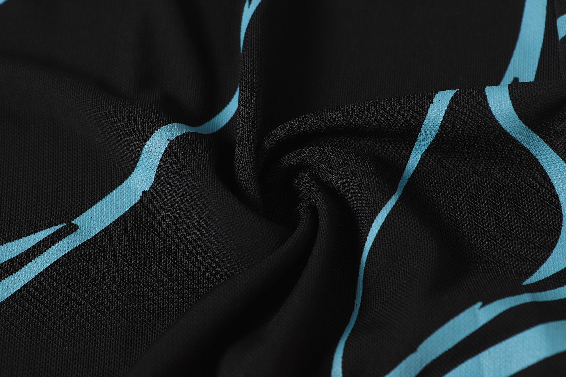 Abstract Line Graphic | Turtleneck Sweatshirt - Luxuryurbanwear