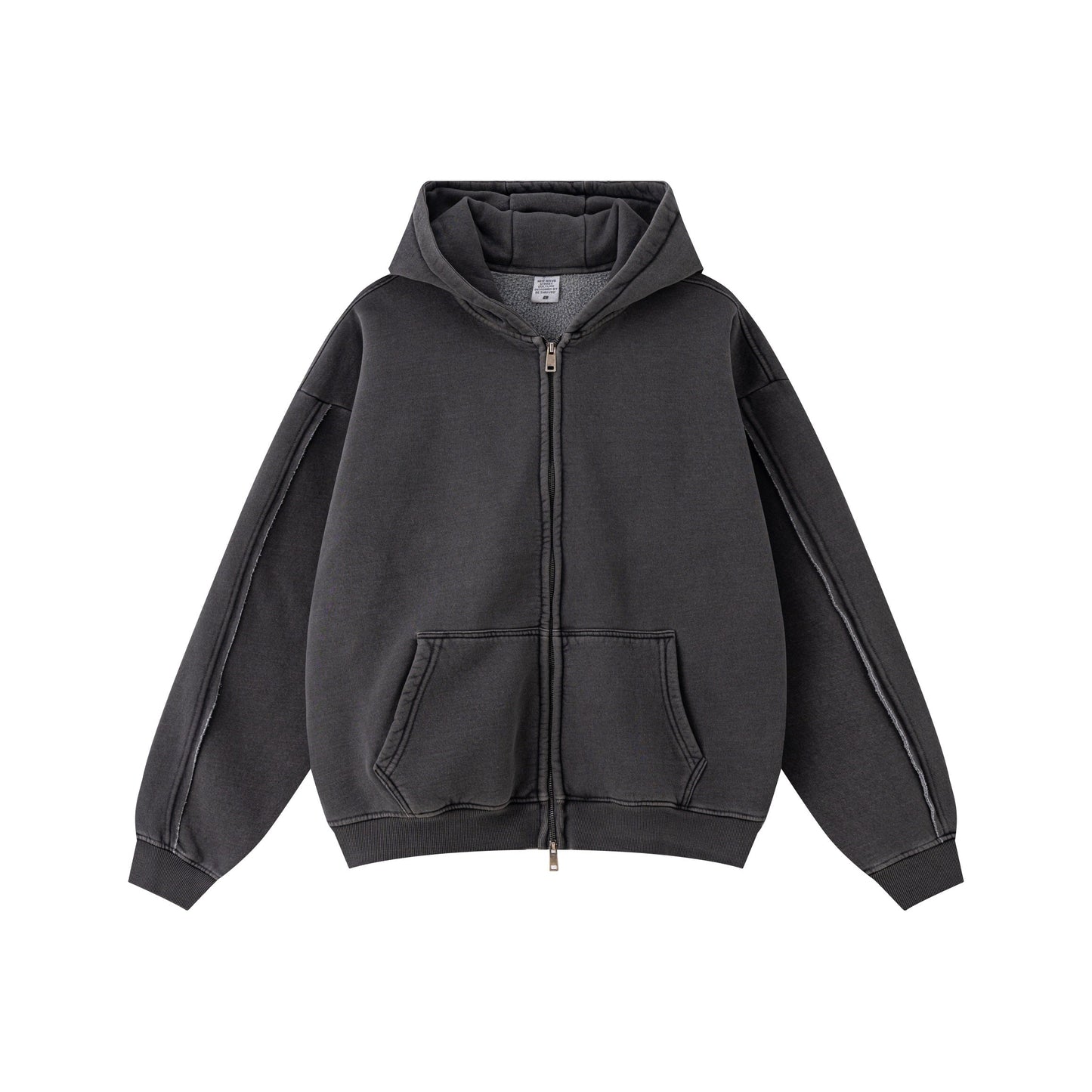 Vintage | Classic Zip Up Hoodie - Luxuryurbanwear