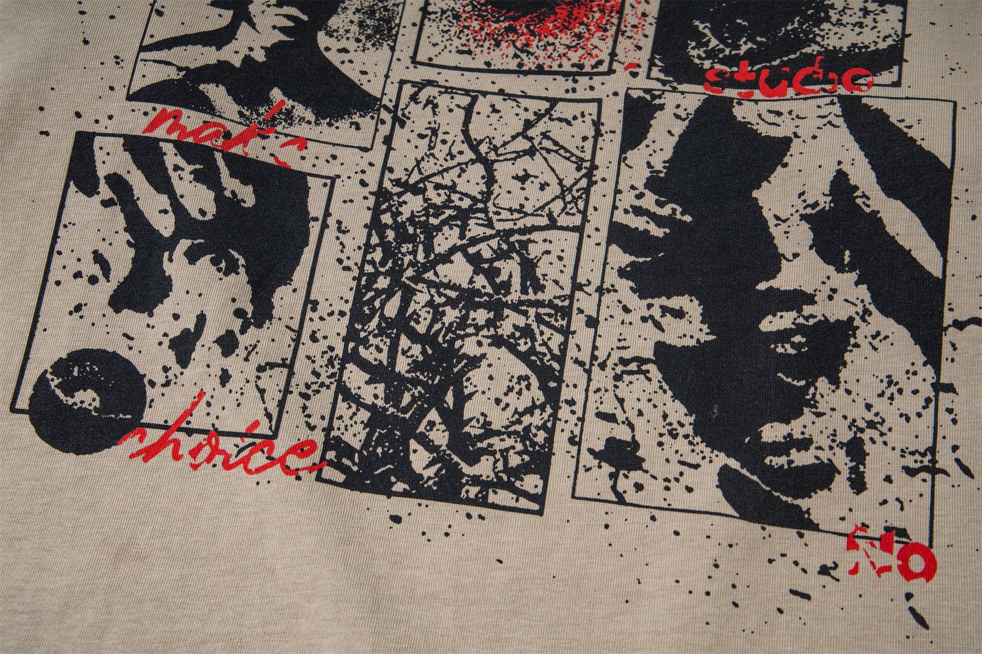 Retro Camouflage Patchwork | Ripped Sweatshirt - Luxuryurbanwear