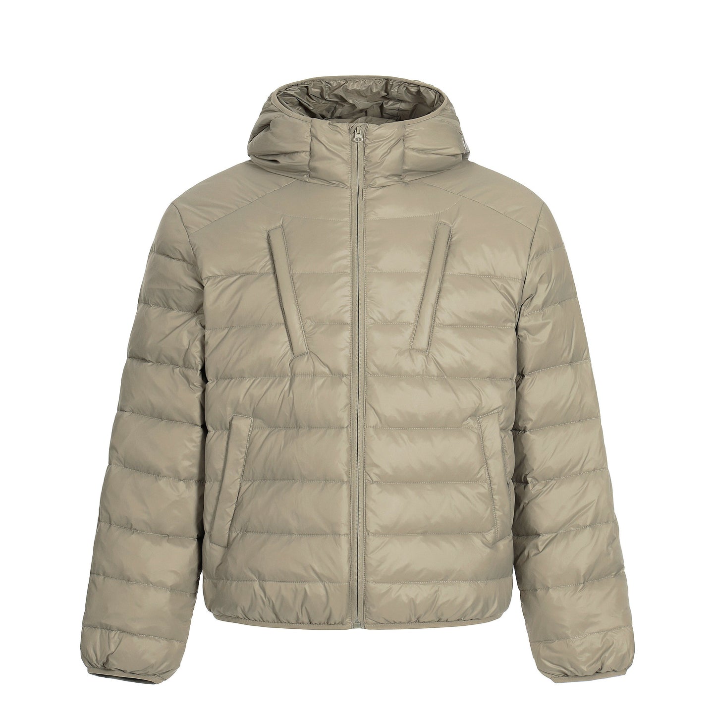 Structured Quilted | Hooded Puffer Jacket - Luxuryurbanwear