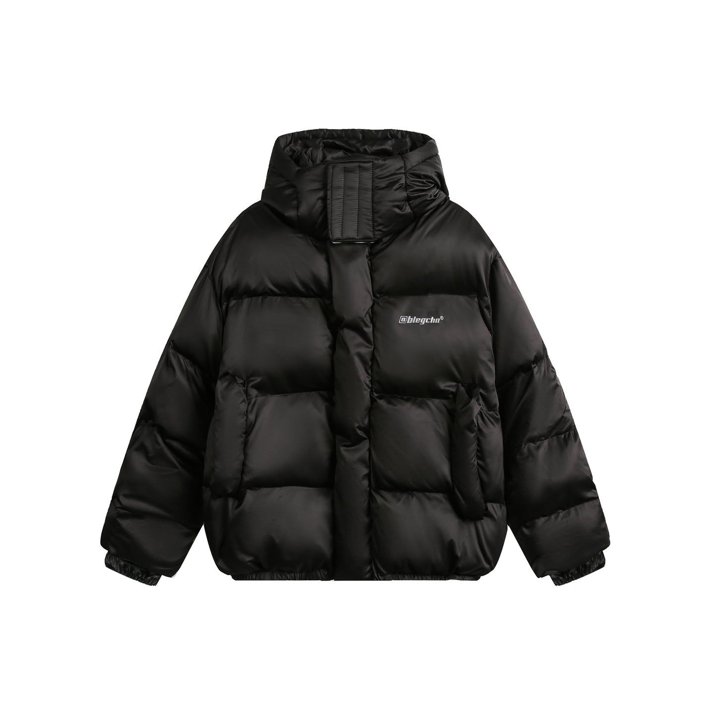 Frosted Block | Padded Utility Hooded Coat - Luxuryurbanwear