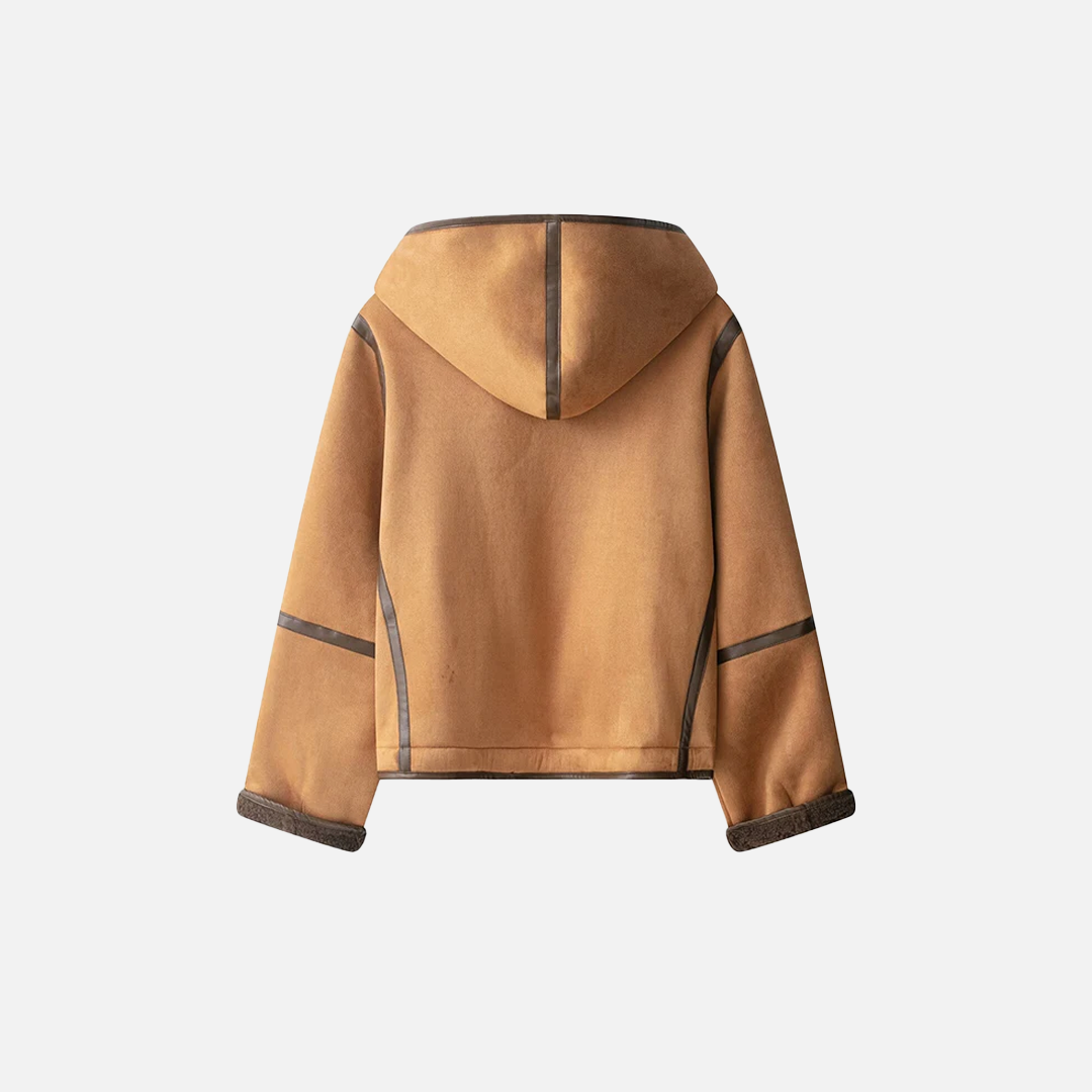 Chinese Style Single Breasted Hooded Woven Jacket - Luxuryurbanwear